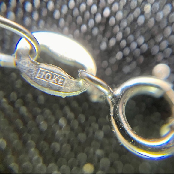 10K Gold Necklace with 10K Gold and Diamond Cross Pendant - Picture 3 of 6